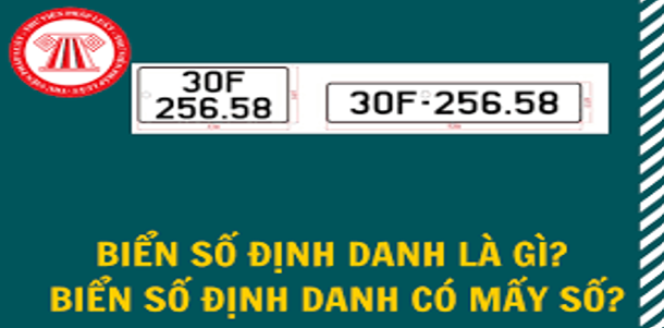 Biển số định danh