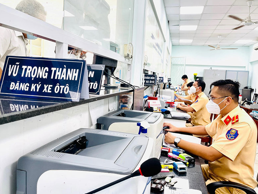 Thời hạn cấp biển số định danh 