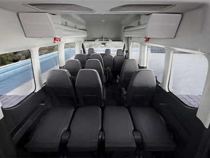 expand storage space Ford Transit
