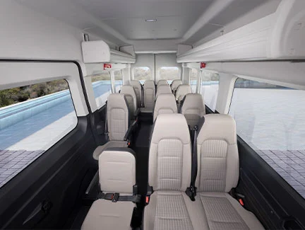 upgraded interior Ford Transit