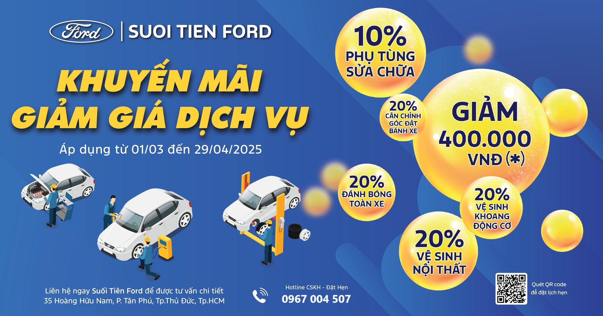 481275744 648817691231736 9175986950099470452 n KHUYẾN MÃI DỊCH VỤ - CHĂM XE CHU ĐÁO, ƯU ĐÃI NGẬP TRÀN